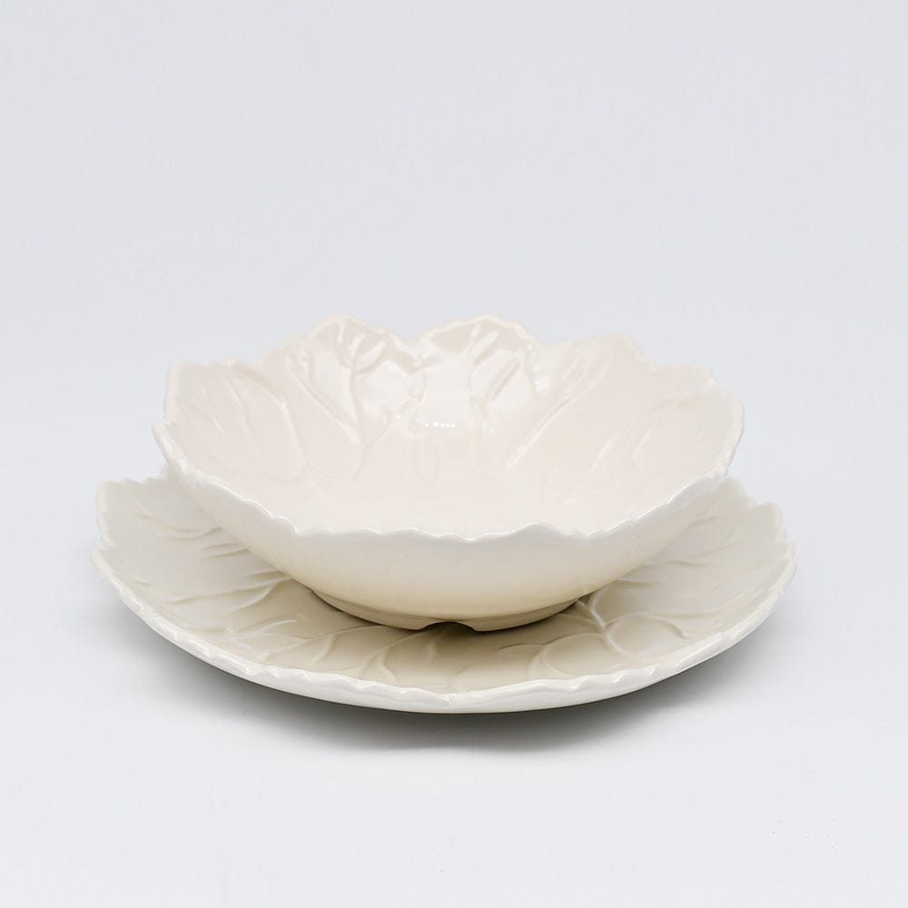 Folha I Ceramic Plate - 10.6"