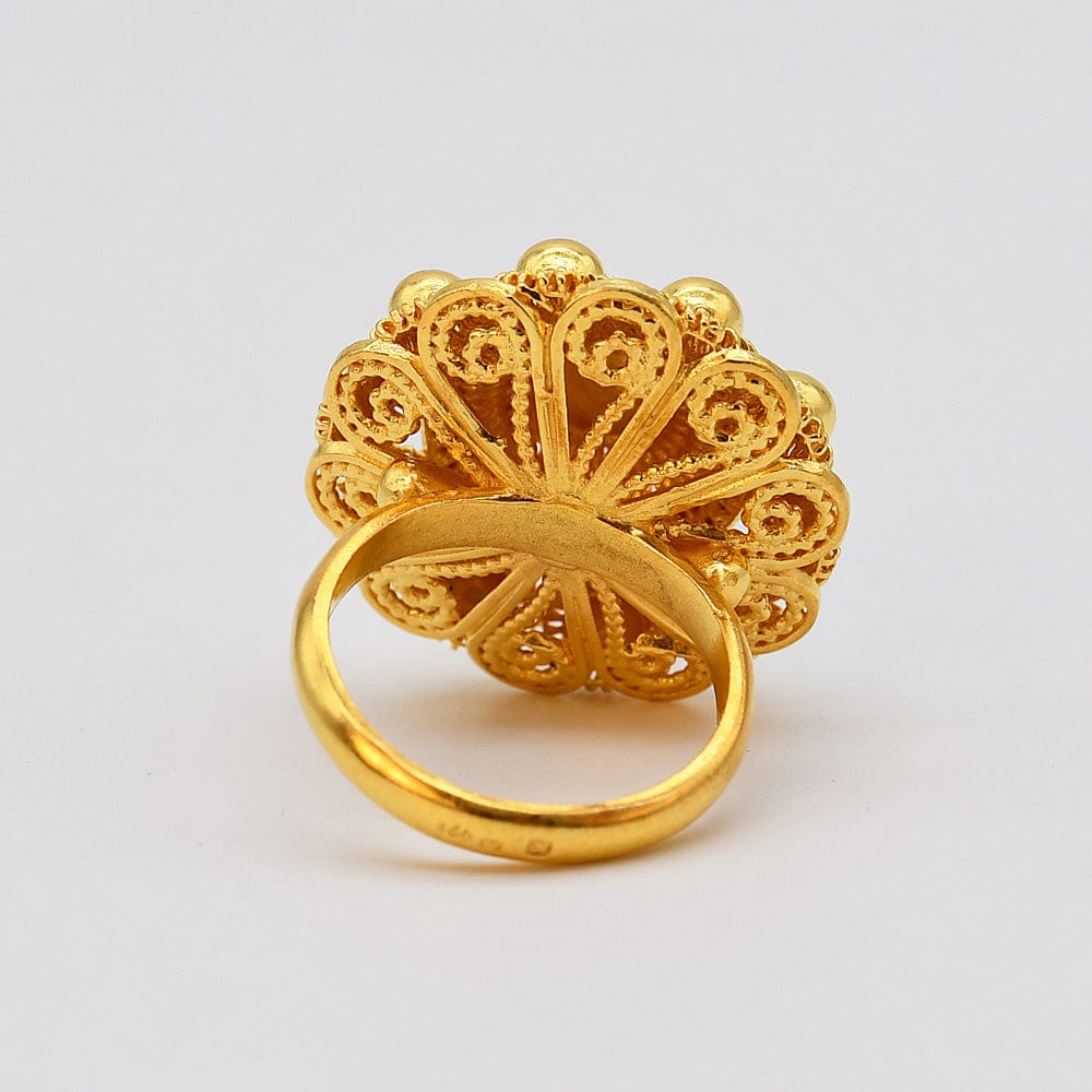 Gold-plated Silver Ring