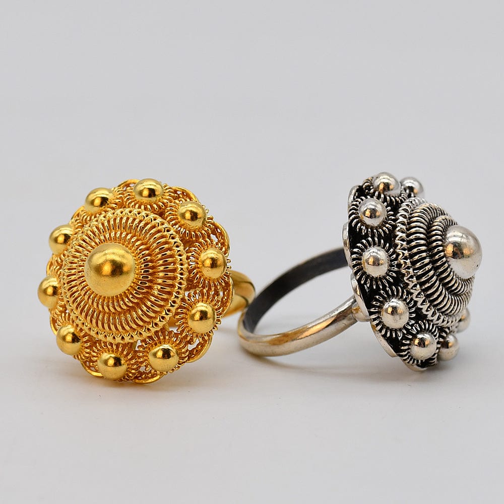 Gold-plated Silver Ring