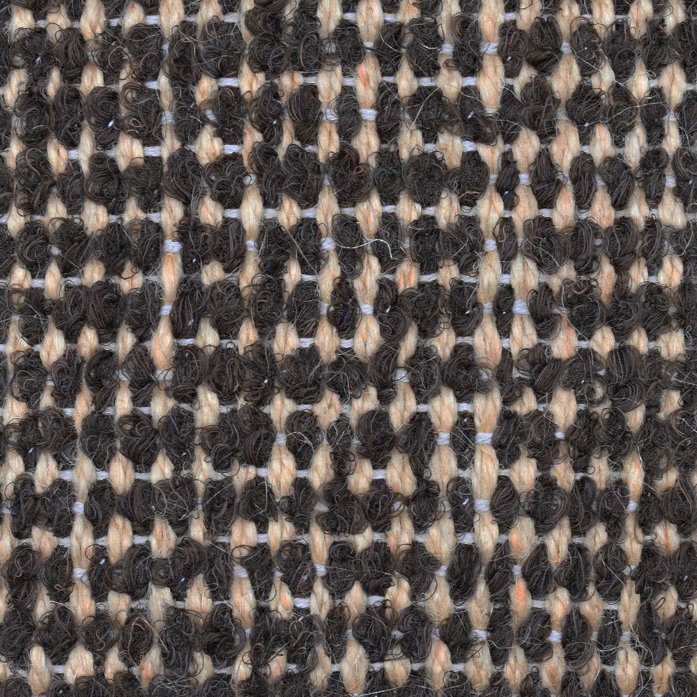 Handmade sisal and Cotton Rug 75x25'' - Brown