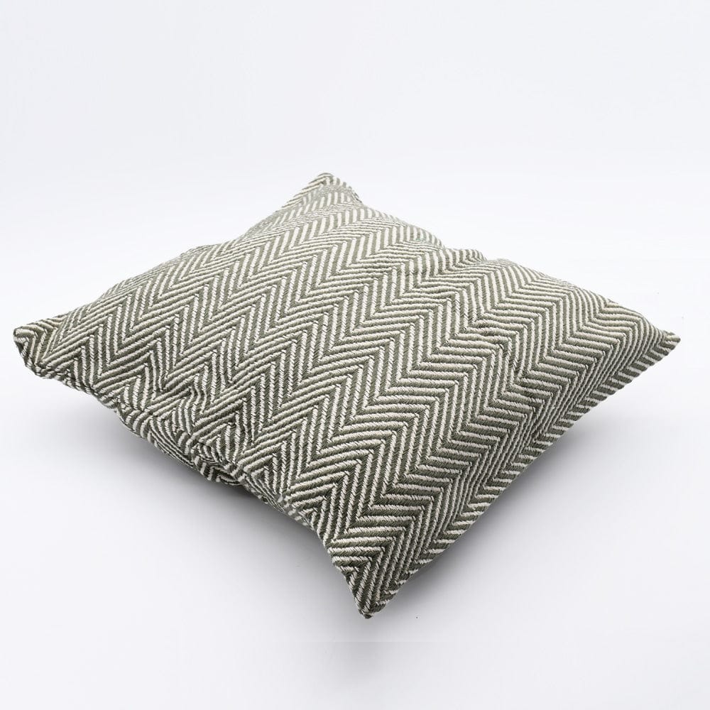 Herringbone I Pillow Cover 20x20" - Green