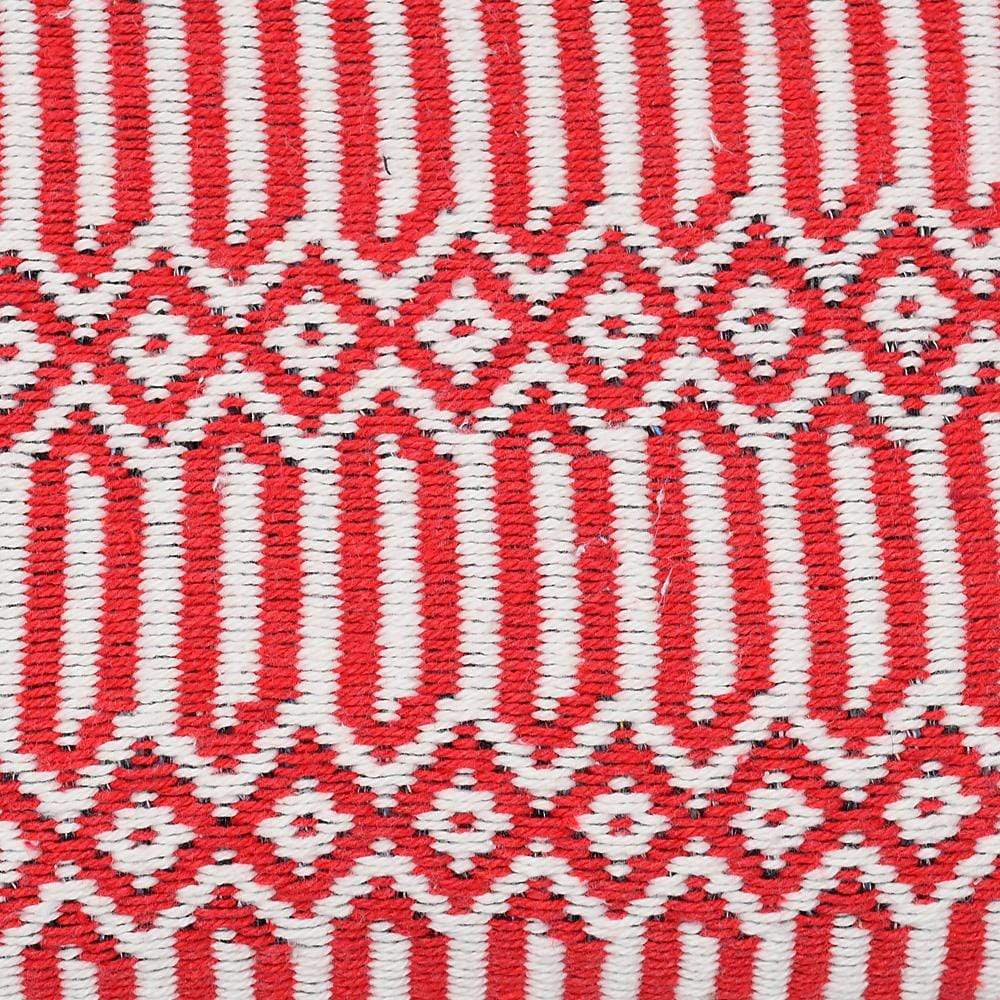 Hexa I Coton Blanket - Red