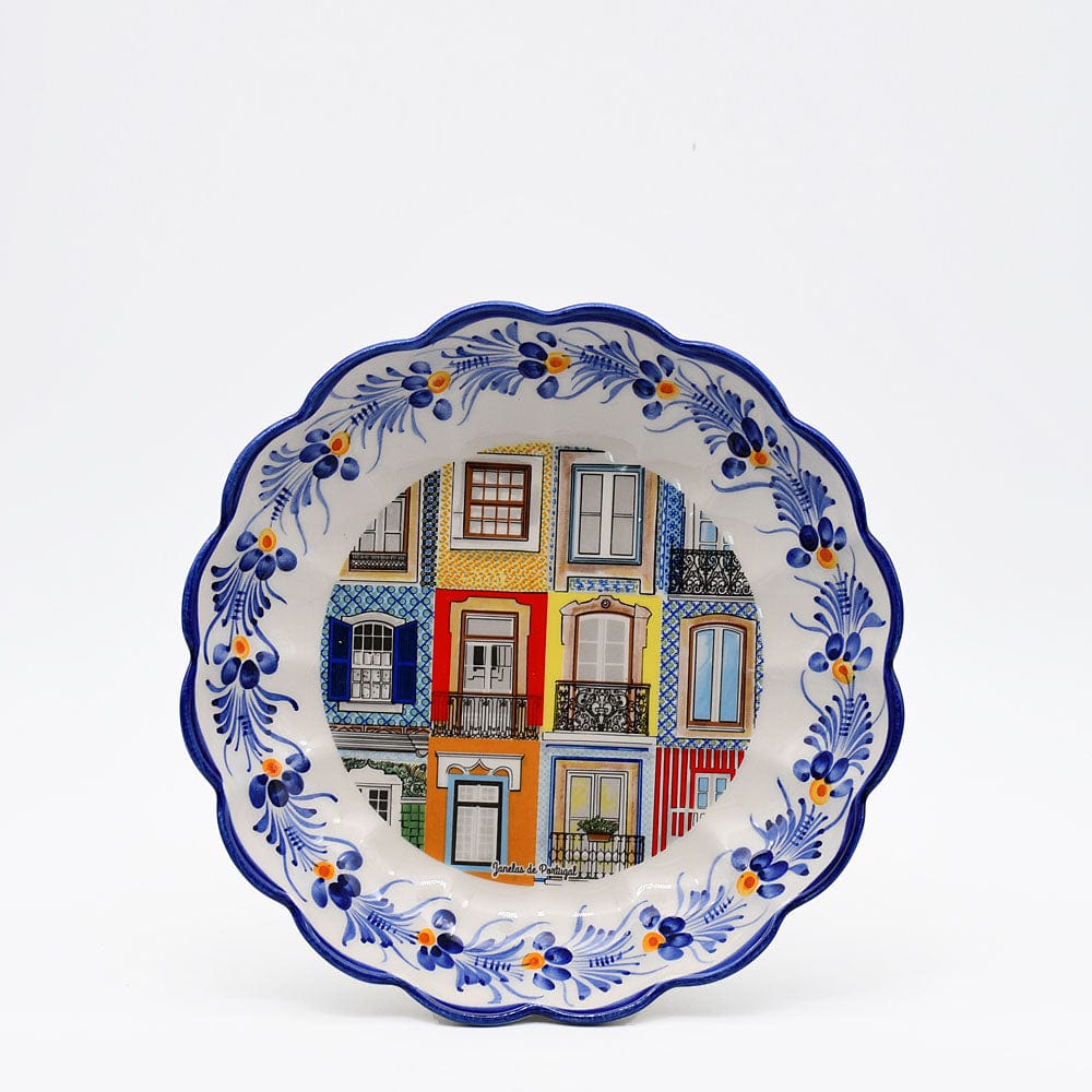 Janelas | Ceramic Dish - 9.4"