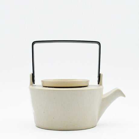 Lagoa I Stoneware Teapot - Beige