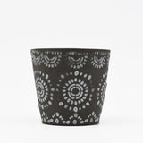 Lagoa | Stoneware Espresso Cup - Black Motif 3