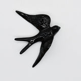 Large Ceramic Swallows - 20 colors Black