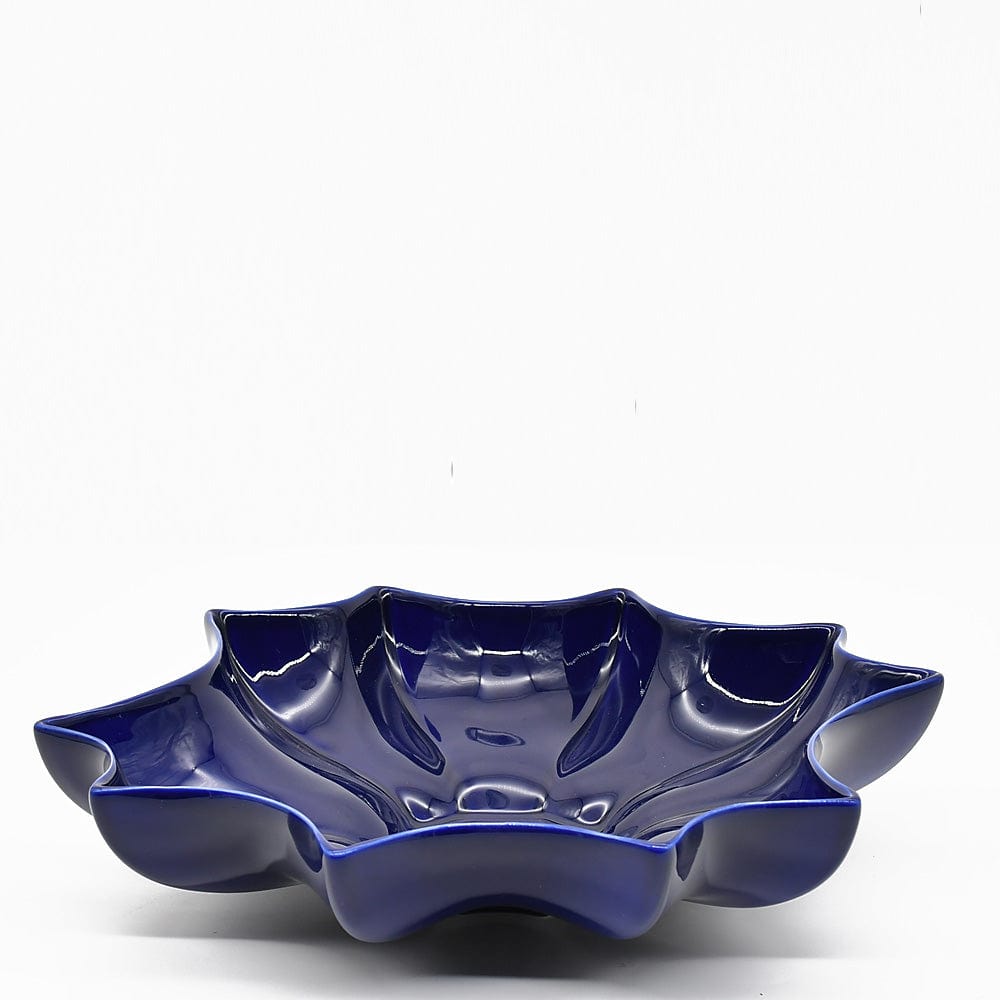 Large Ceramic Trinket Bowl - Blue
