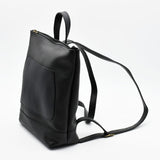 Leather Backpack - Black