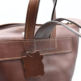 Leather Backpack - Brown