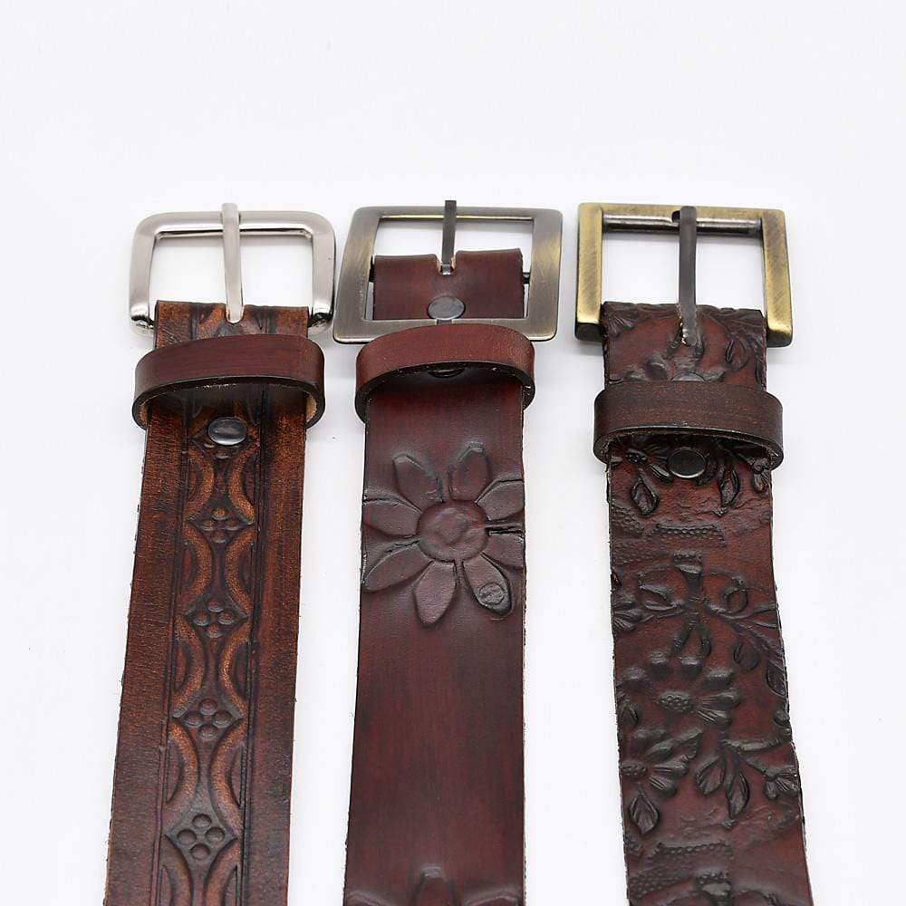 Leather Belt - Brown