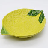 Lemon-shaped Ceramic Charger Plate