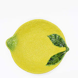 Lemon-shaped Ceramic Soup Plate