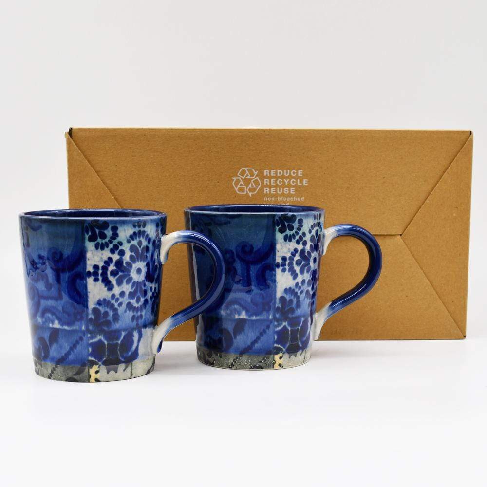 Lisboa I Stoneware Mugs - Set of 2