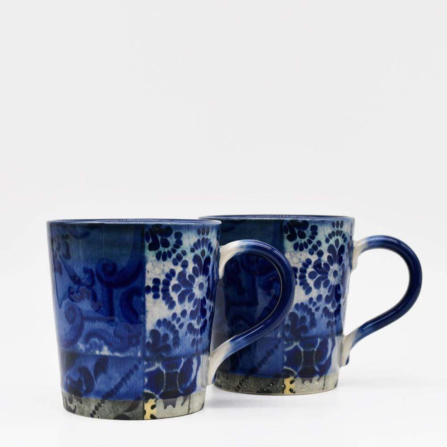 Lisboa I Stoneware Mugs - Set of 2