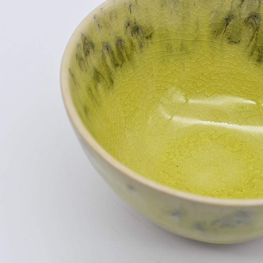 Madeira I Stoneware Bowl - Yellow