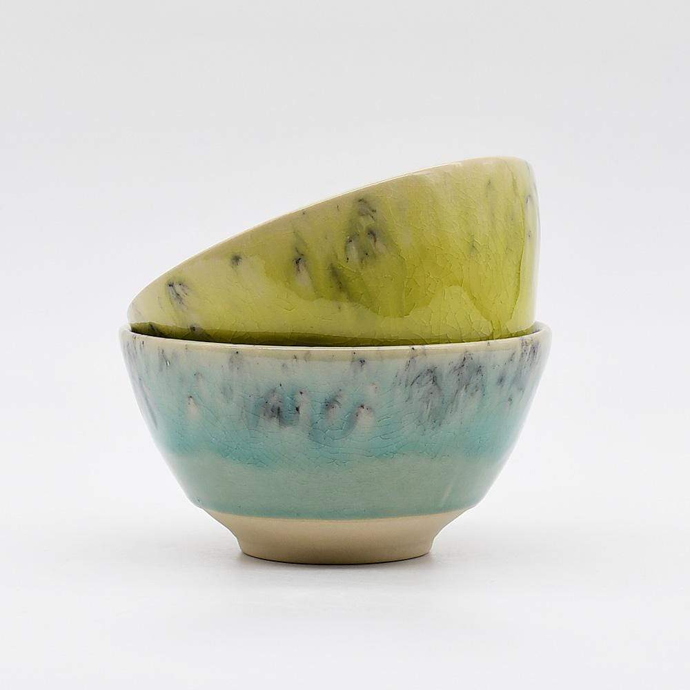 Madeira I Stoneware Bowl - Yellow