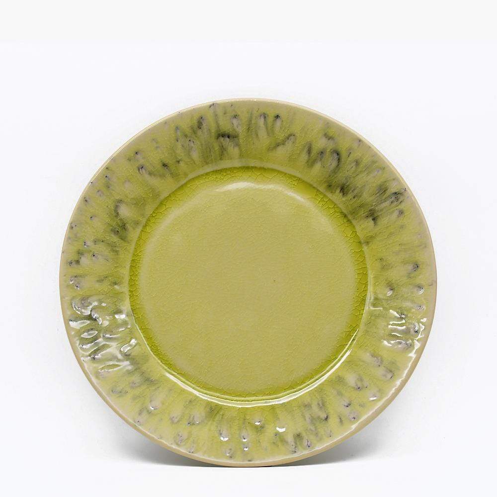 Madeira I Stoneware Dinner Plate - Yellow