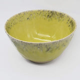 Madeira I Stoneware Salad Bowl - Yellow