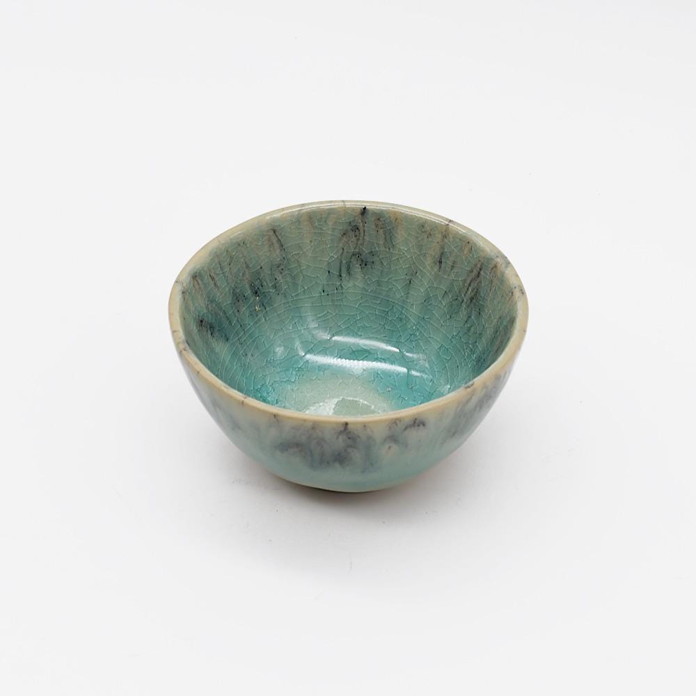 Madeira I Stoneware Small Bowl - Green