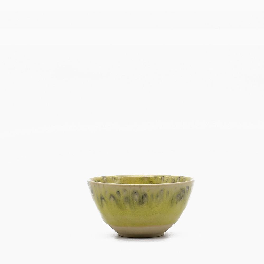 Madeira I Stoneware Small Bowl - Yellow