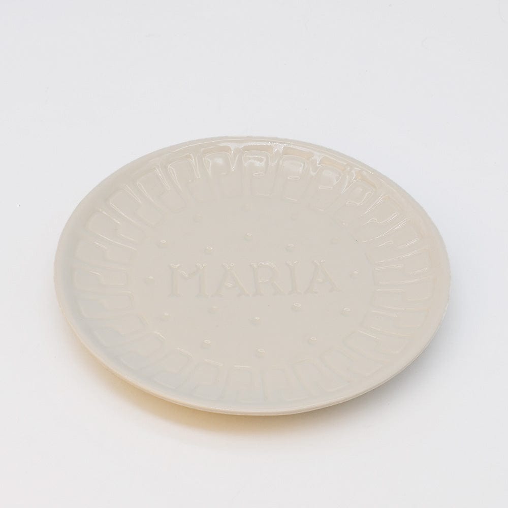 Maria I Ceramic Plate - Off-white