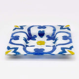 Marinha Grande | Deep Fused Glass Bowl - Azulejos