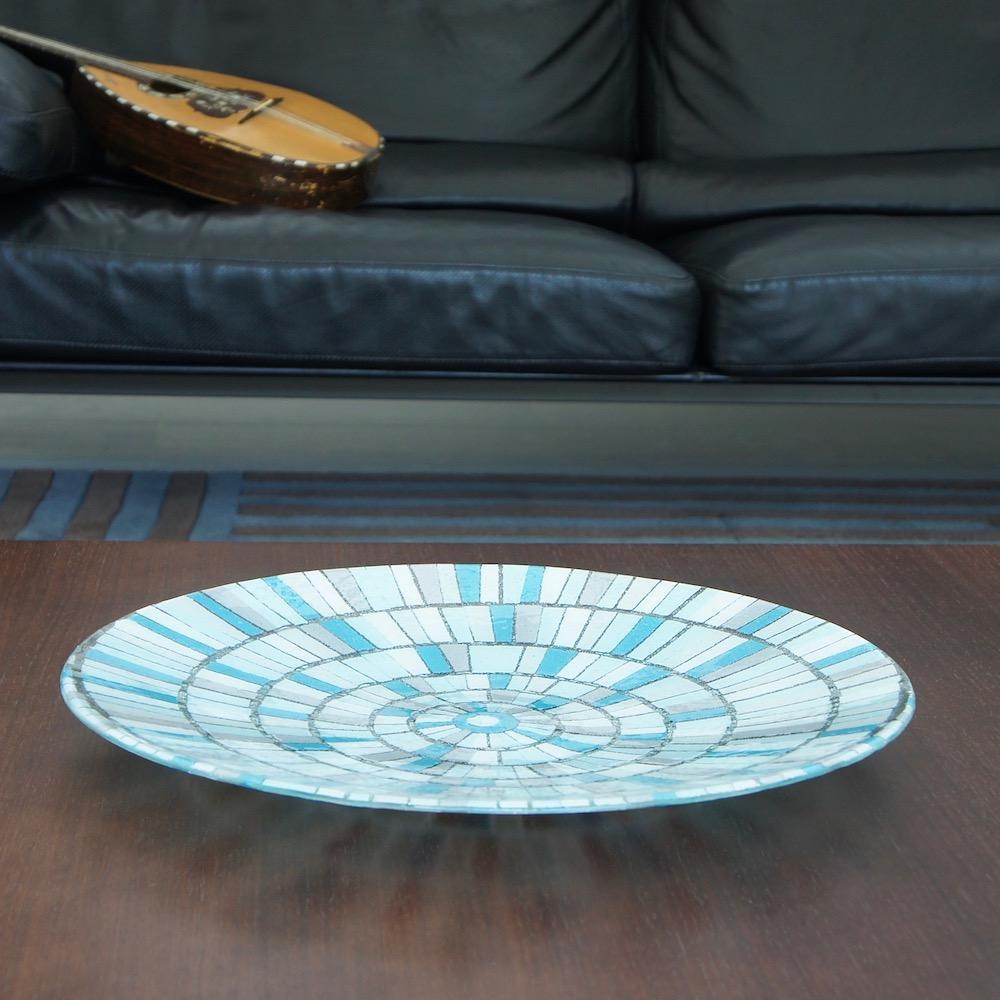 Marinha Grande | Large Fused Glass Plate