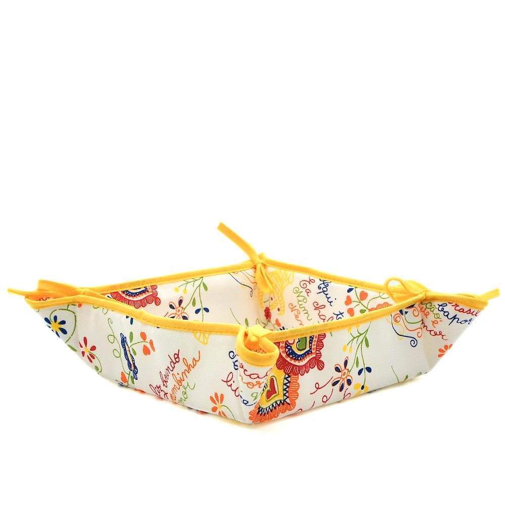 Namorados | Folding Bread Basket Yellow