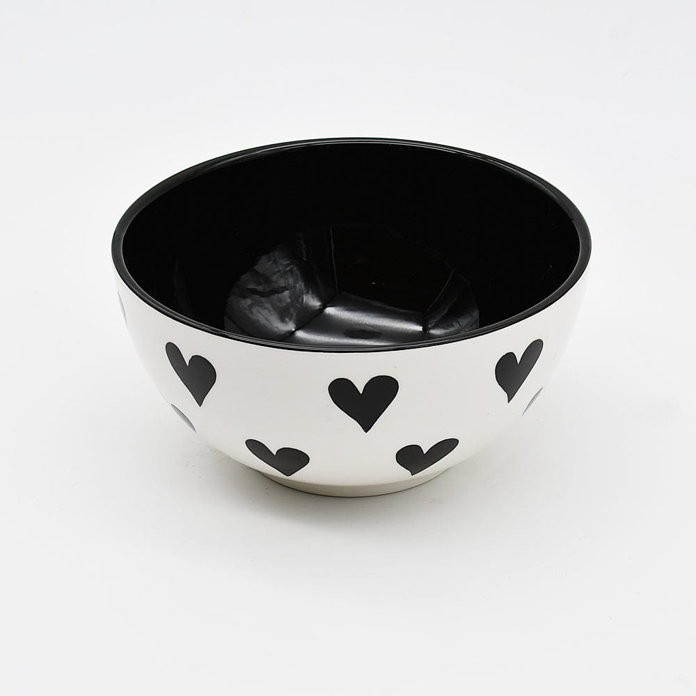 Namorados I Large Bowl 15cm - Black