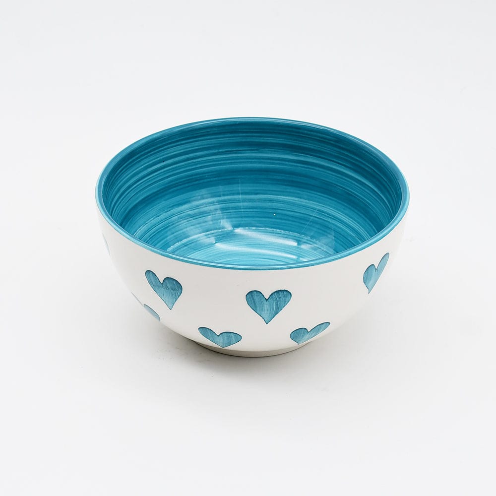 Namorados I Large Bowl 15cm - Turquoise