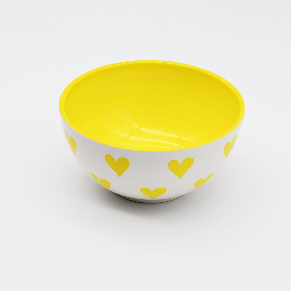 Namorados I Large Bowl 15cm - Yellow
