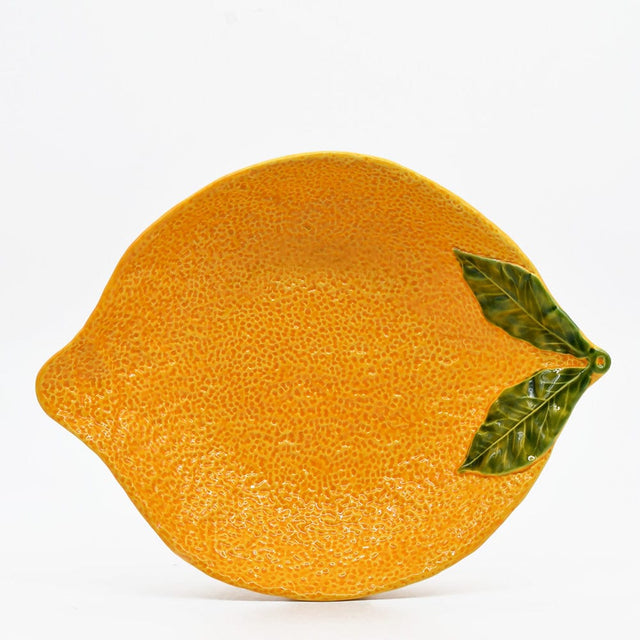 Orange-shaped Ceramic Dinner Plate