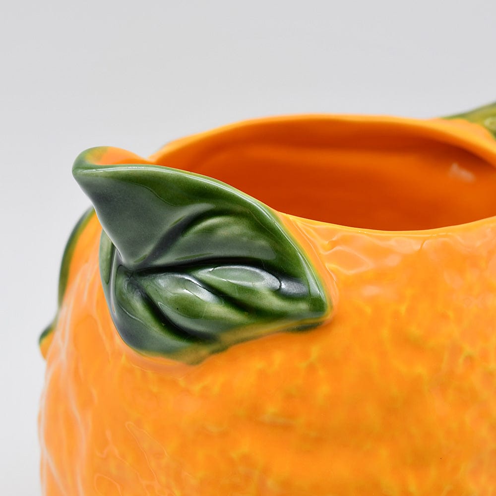 Orange-shaped Ceramic Pitcher