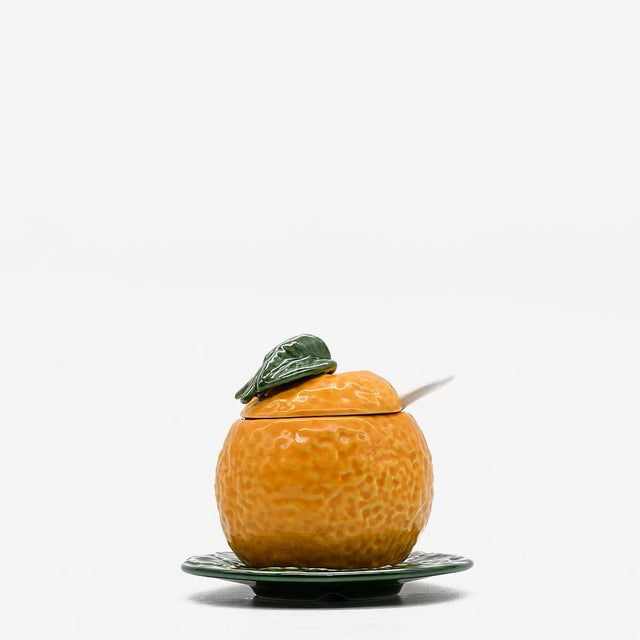 Orange-shaped Ceramic Pot