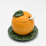 Orange-shaped Ceramic Pot