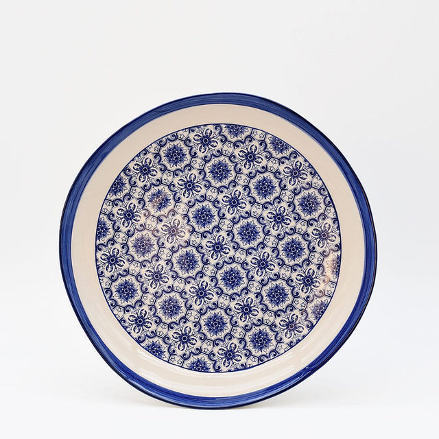 Padrão I Ceramic Dinner Plate