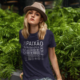 Paixão I Unisex T-shirt - Navy Blue