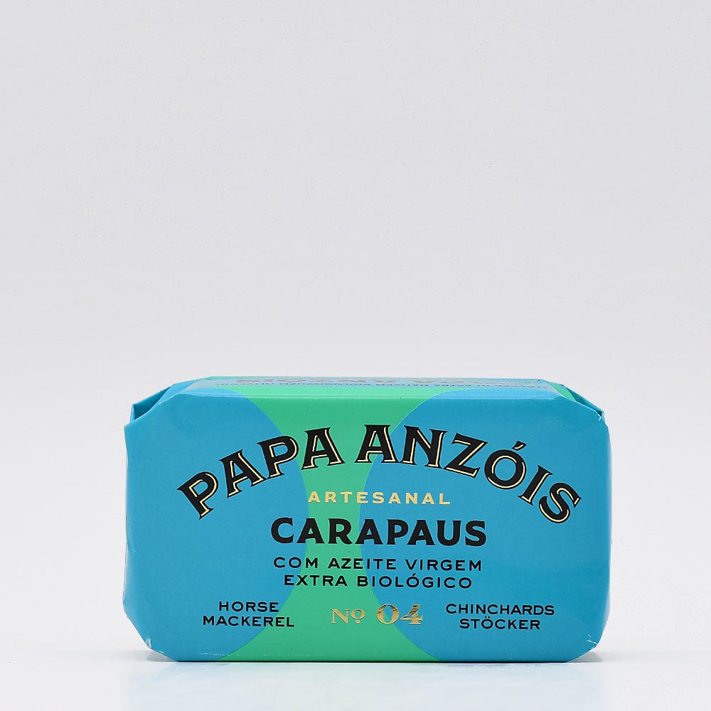 Papa Anzóis I Canned Horse Mackerels in Organic Olive Oil