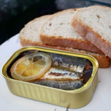 Papa Anzóis I Canned Sardines in Olive Oil with Lemon