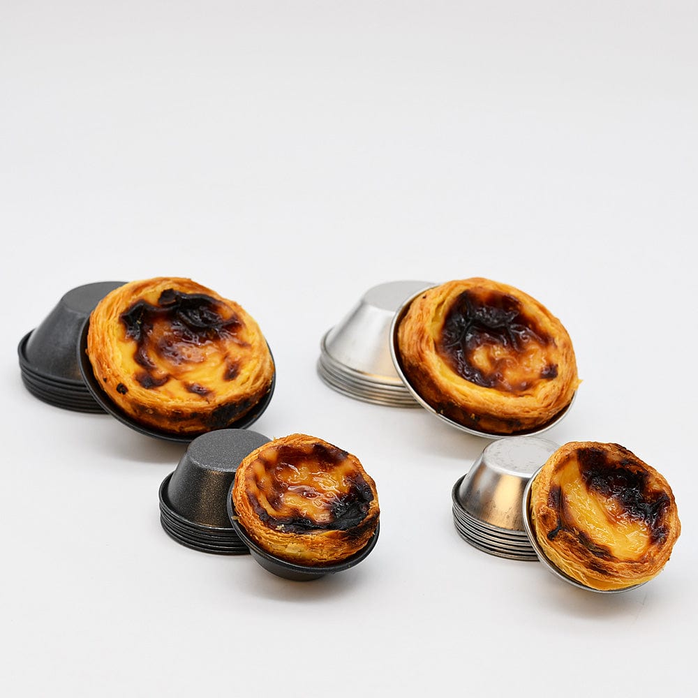 Pasteis de Nata Miniature Baking Tins - 16 pieces