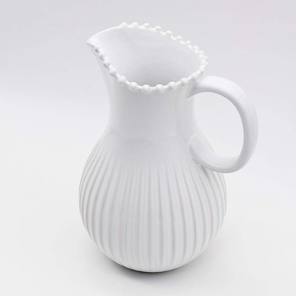 Pearl I Stoneware Pitcher