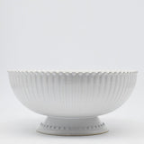 Pearl | Stoneware Centerpiece / Fruit basket