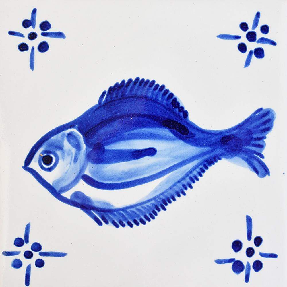 Peixe I Azulejo 5.5x5.5''