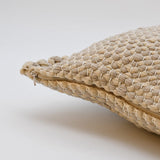 Pillow Cover in Recycled Fibers - Beige