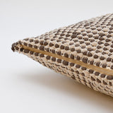 Pillow Cover in Recycled Fibers - Brown