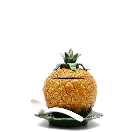 Pineapple-shaped Ceramic Pot - 7"