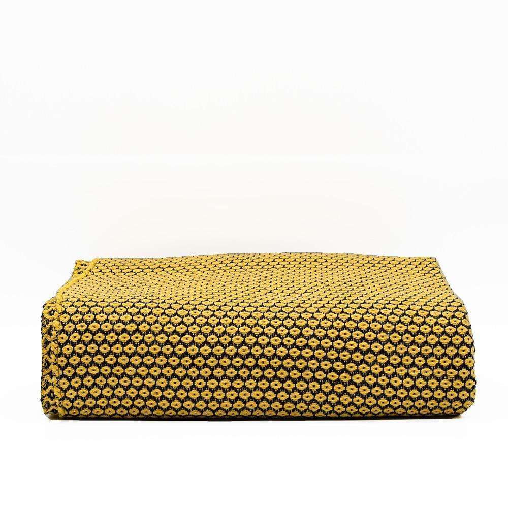 Ponto I Coton Blanket - Yellow