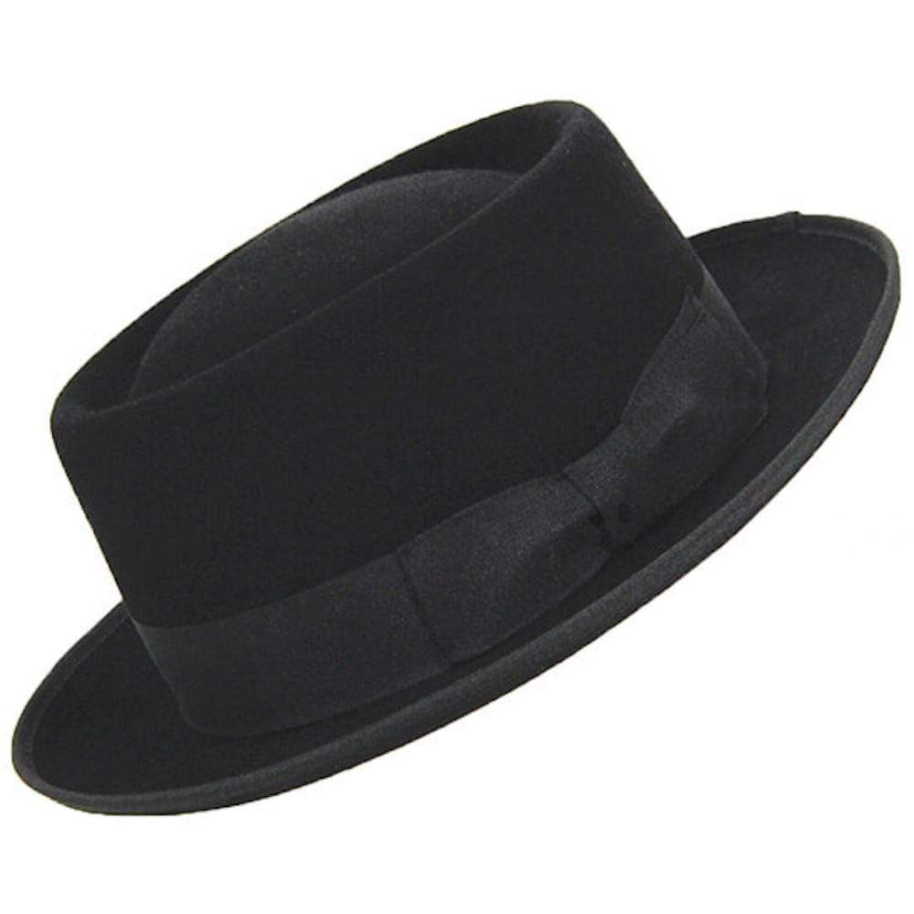 Porkpie Hat - Black