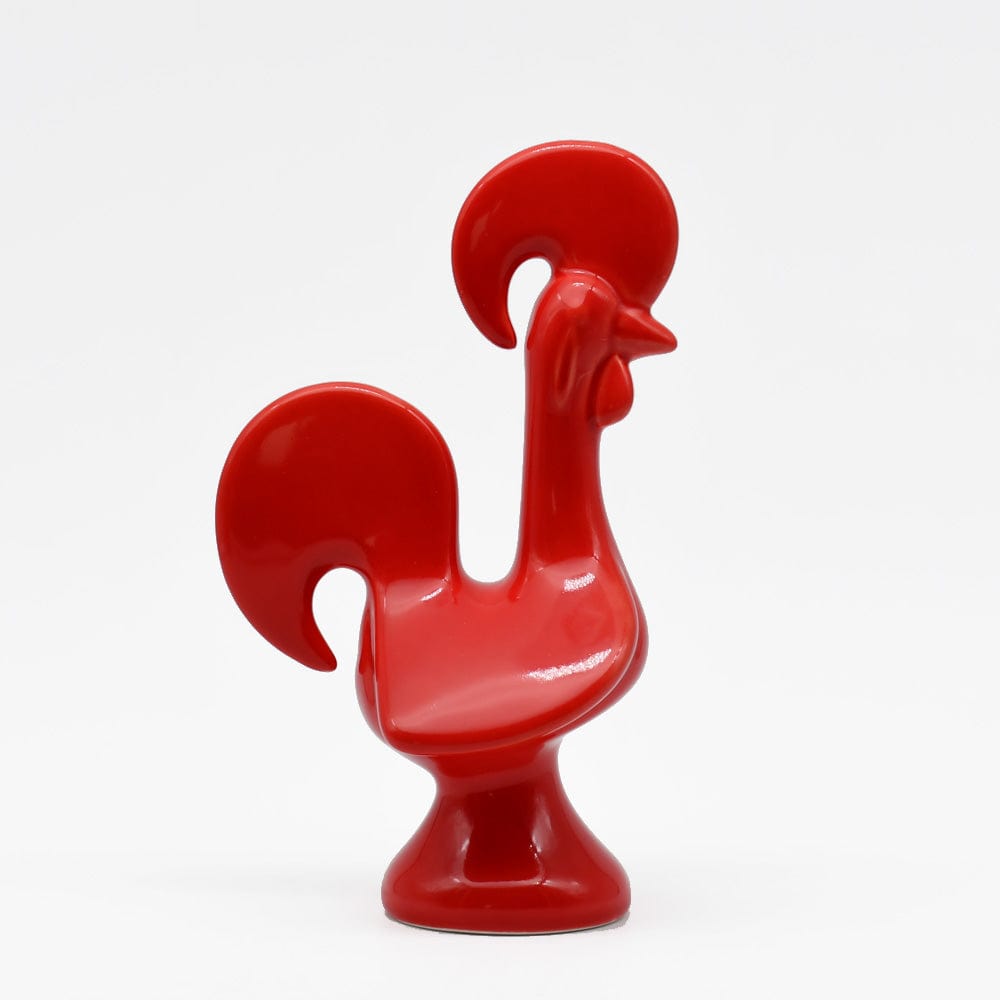 Portuguese Ceramic Rooster - Red