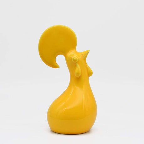 Portuguese Ceramic Rooster - Yellow